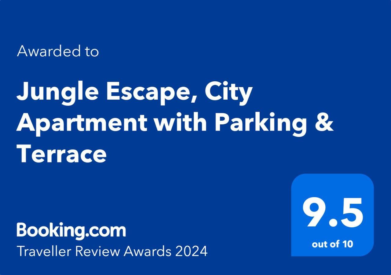 Jungle Escape, City Apartment With Parking & Terrace Chester Exterior foto